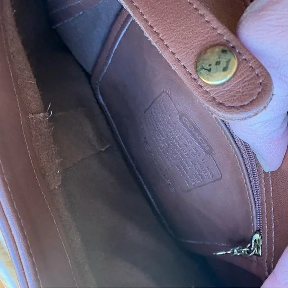 Vintage Coach Bantam Bag Small Convertible Backpack British Tan United States - Picture 10 of 14